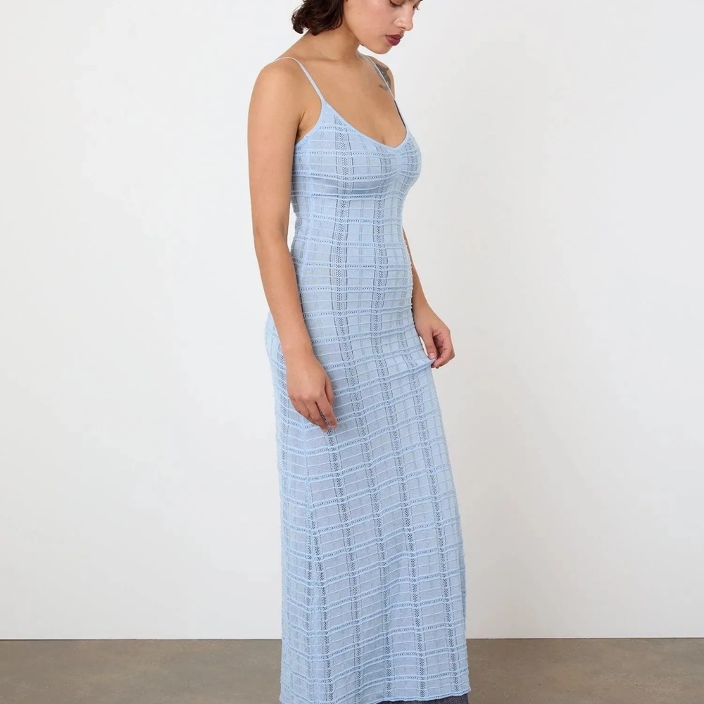 PEACHY DEN AGNES MAXI DRESS IN RAIN